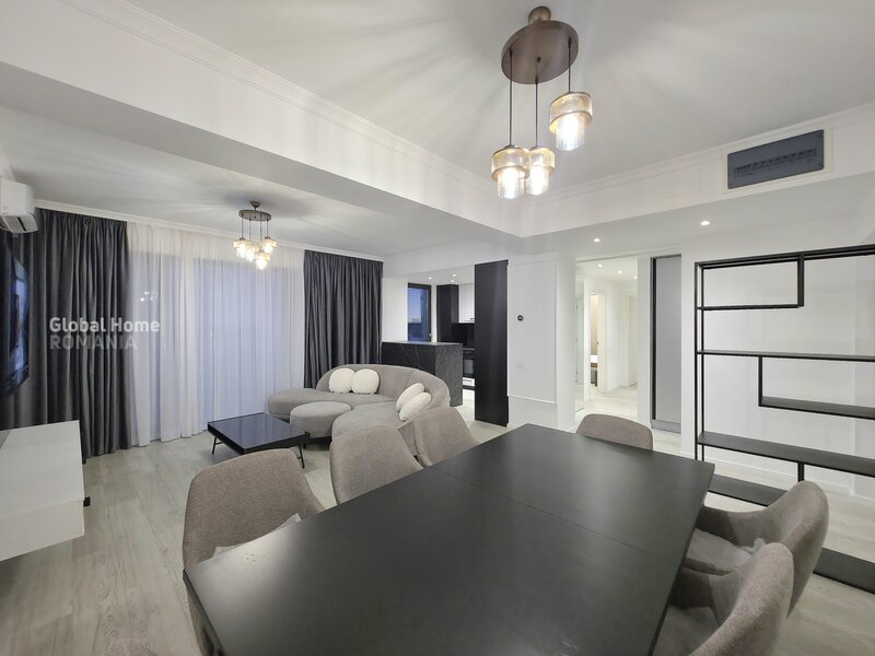 Pipera 1 • 118MP Penthouse 3 Camere + Terasa Proprie 127MP + Parcare • Open View